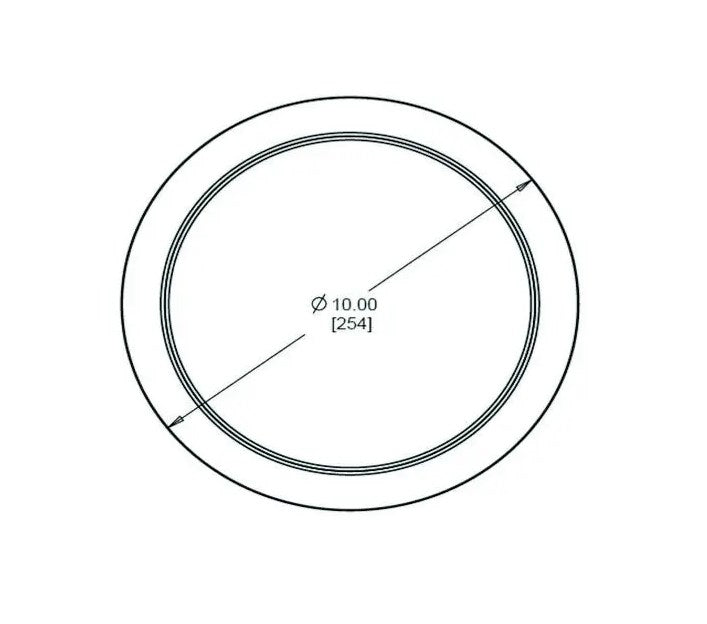 Marinco, 4" dag/nattfläkt med solfläkt - vit, N20804W