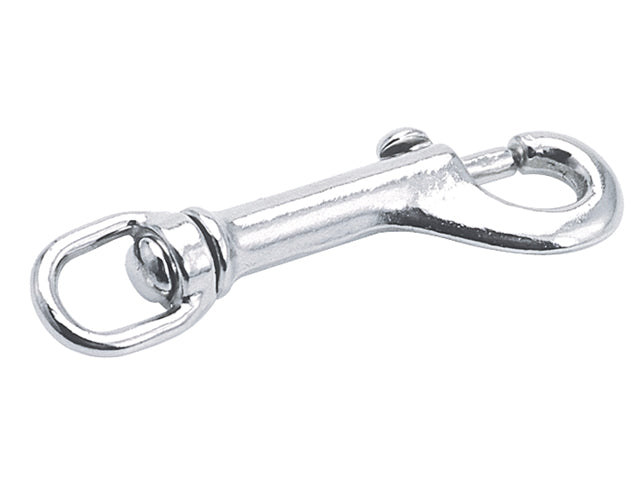 Kong, Karabinhage i forkromet messing, 589081 – Størrelse: 13mm, 10 Stk