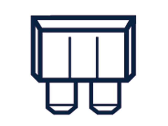 Talamex, Knivsikring 1 AMP – Størrelse: 2 AMP, 6 Stk