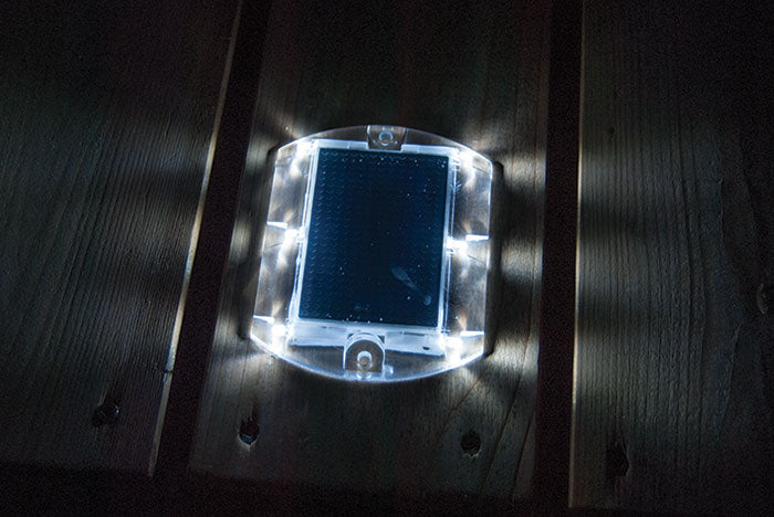 Dockedge, Docklite Solar Lighting för Dock och däck, 8 Lumen, IP68
