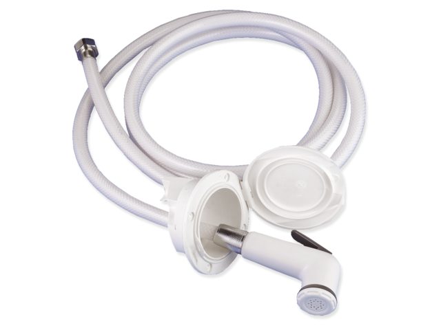 Inbouw douche luxor wit (RAL9003)