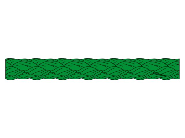 Slipstream 4mm groen