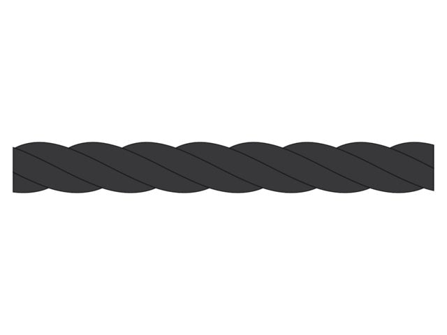 Superlene 28mm zwart
