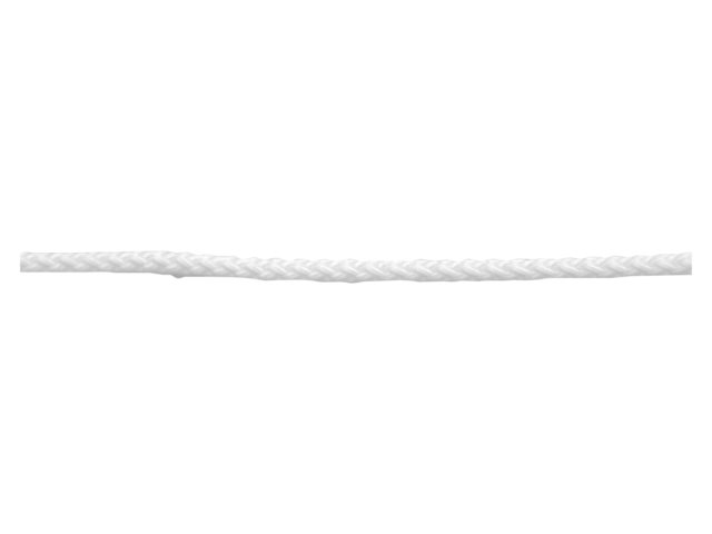 Vlaggenlijn 4mm 20m wit