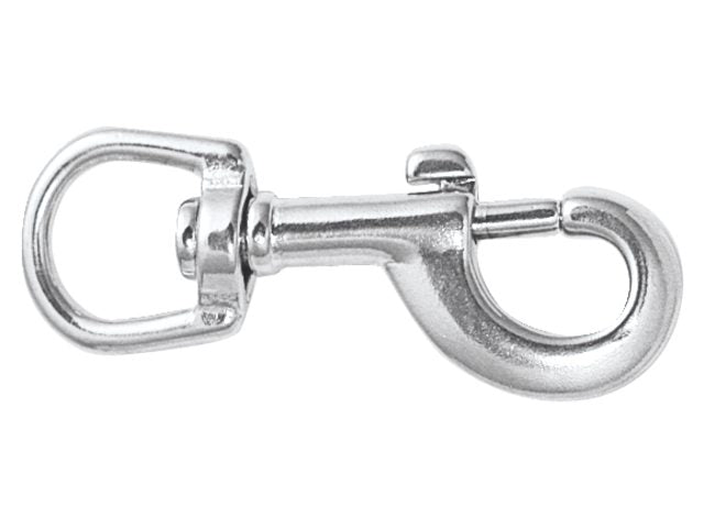 Talamex, Svirvel øjebolt snaplås, Rustfrit stål AISI 316, 589081 – Størrelse: 90mm