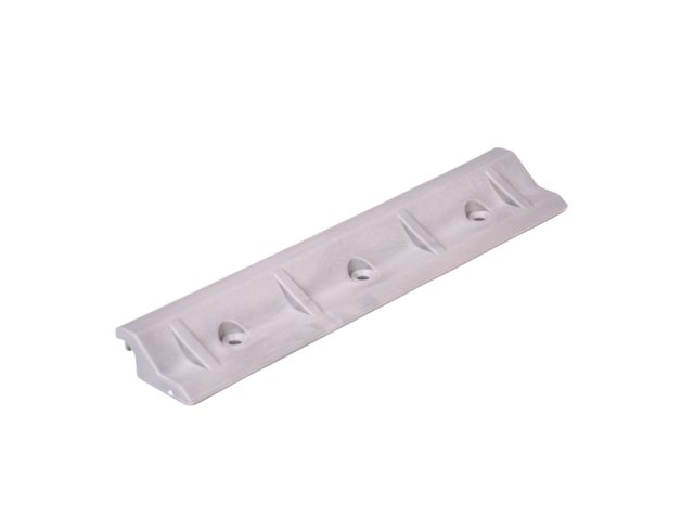 Plastic zitbank/airdeck connector grijs