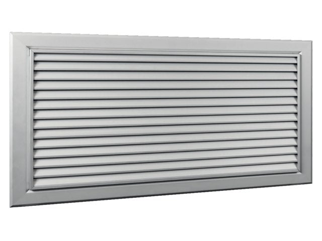 Aanvoer luchtrooster aluminium 250x150mm