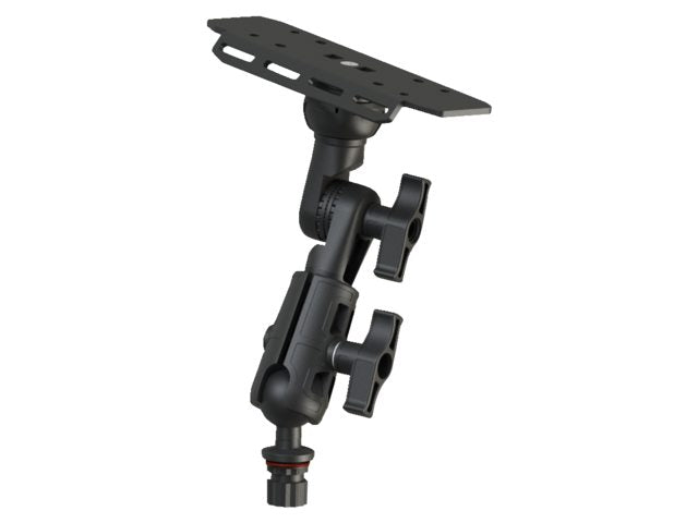 Borika montageplaat met vertelbare steun en bal scharnier voor schermen 9" tot 12"