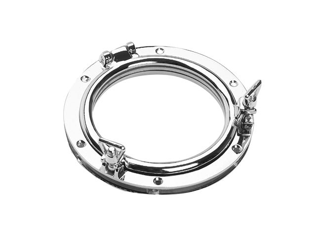 Foresti & Suardi, Portlight med ornamentalkant, plexiglas, 2 låseanordninger, maks. 10 mm – Størrelse: 125mm
