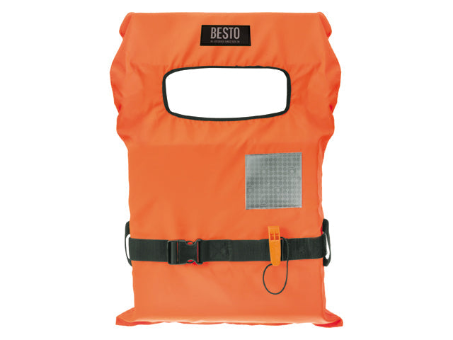 Besto, Redningsvest GULF 100N - Orange, ISO 12402-4 – Størrelse: VOKSEN 70+kg