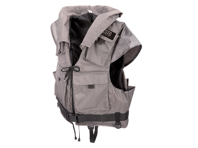 Besto, Redningsvest Fisherman 50N, 235 DTEX nylon med PU-belægning – Størrelse: XXL