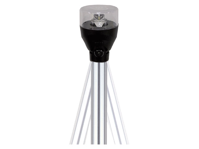 Attwood, LightArmor 360 Navigationslanterne LED på Stang, 2 sømil, 10,5-14,4 VDC – Størrelse: 137cm