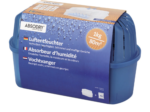 Vochtvanger big compact 1000gr x 60 op 1/4 displaypallet