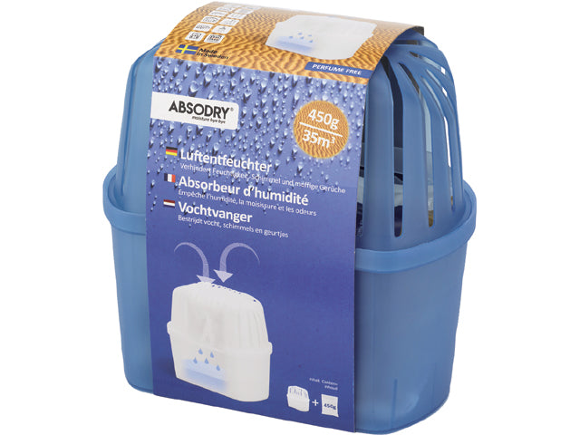 Vochtvanger mini compact 450gr x120 op 1/4 displaypallet