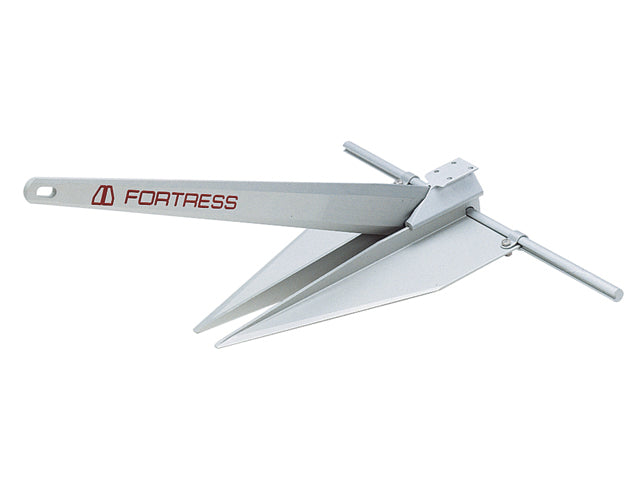 Fortress, Rustfrit Anker med Mudpalm Kit, Justerbare Blade 32°/45° (1stk) – Vægt: 9,56 KG FX37