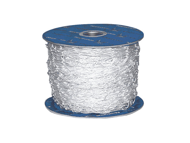 Talamex, Rælingsnet, Nylon 2 mm, Hvid, 45 x 45 mm, Med kantlinje – Størrelse: 40cm, 50 Meter