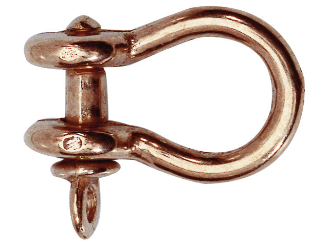 Talamex, Messing Sjækkel med Kobberbøjle, 1stk – Størrelse: 4mm, 10 Stk