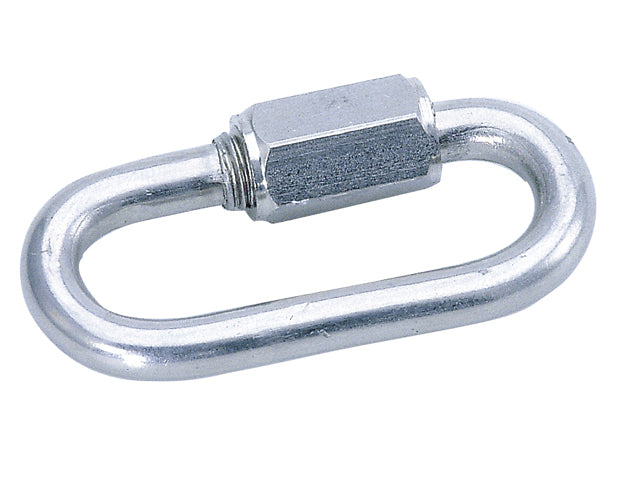 Talamex, Hurtigt Link Karabiner, SS AISI 316, 589081 – Størrelse: 4mm, 10 Stk