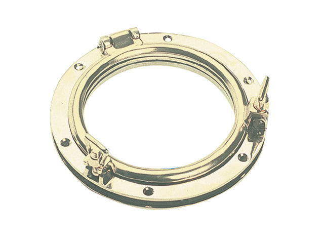 Foresti & Suardi, Portlight Messing med Plexiglas, 10 mm, 2 Låseanordninger – Størrelse: 150mm