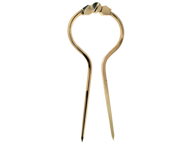 Talamex, Buet Messing Beslag, Poleret, 589081 – Størrelse: 200mm