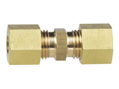 NauticPro.dk | Talamex, Lige Beslag 8x8, Messing Gasfittings til 8 mm Kobberrør