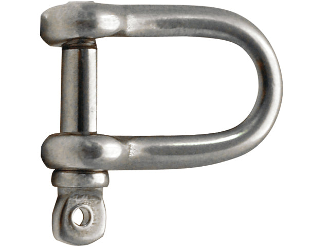 Talamex, Sjækkel D Kort, Rustfrit Stål AISI 316, Smedet – Størrelse: 8mm, 10 Stk