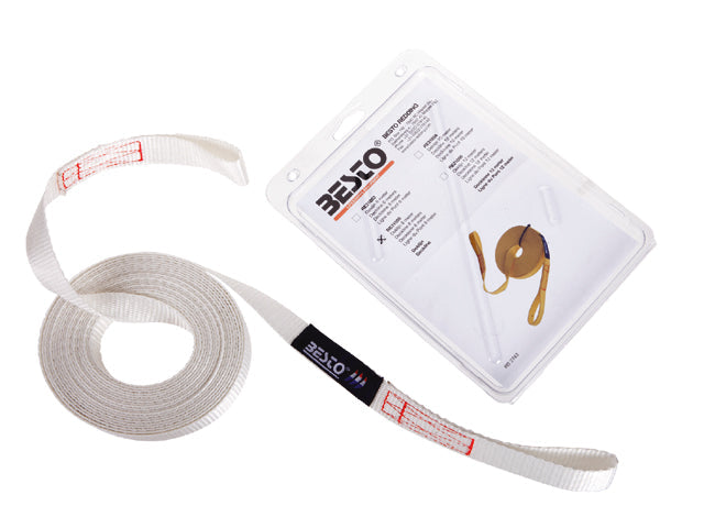 Besto, Jackstay 25mm med 2 Øjne, 2000 kg – Længde: 6M