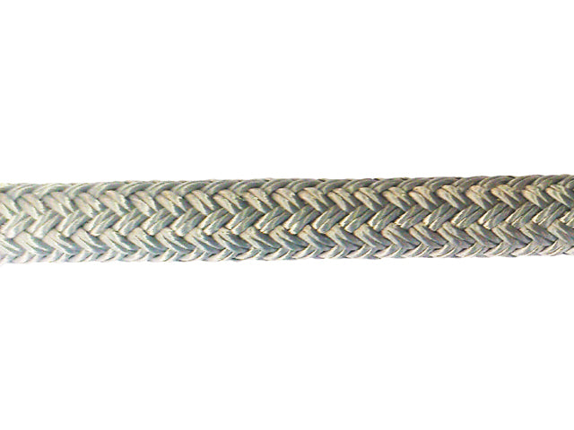 Talamex by Liros, Tiptolest Porto Sølv, 100% Polyester, 20-flettet, 15% Stræk – Størrelse: 12mm