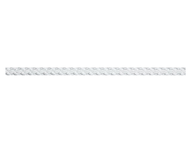 Talamex, Flagliner Flettet Polypropylen, Hvid Uden Kerne, 589081 – Størrelse: 3mm, 500 Meter