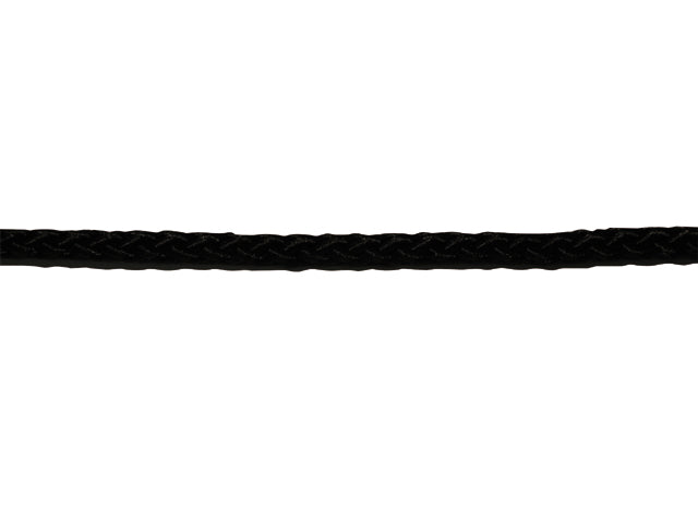 Talamex, Flettet Flagline Sort 10 M, Polypropylen – Størrelse: 6mm