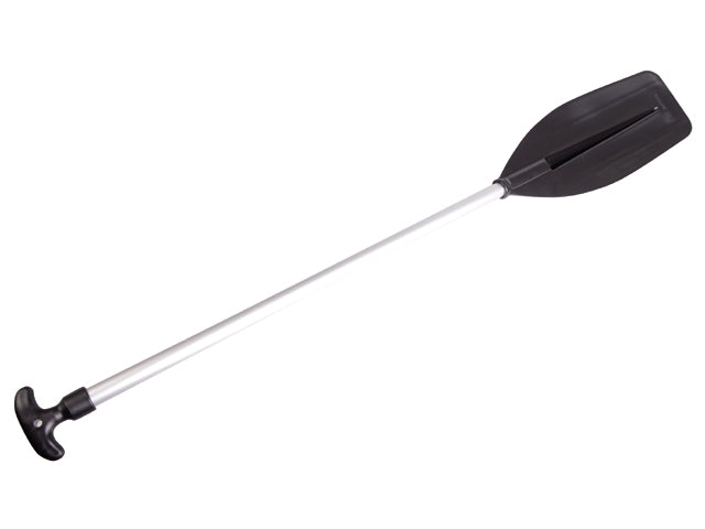 Talamex, Paddel T-håndtag, Sølv anodiseret stål med sort blad (1 stk) – Størrelse: 152cm