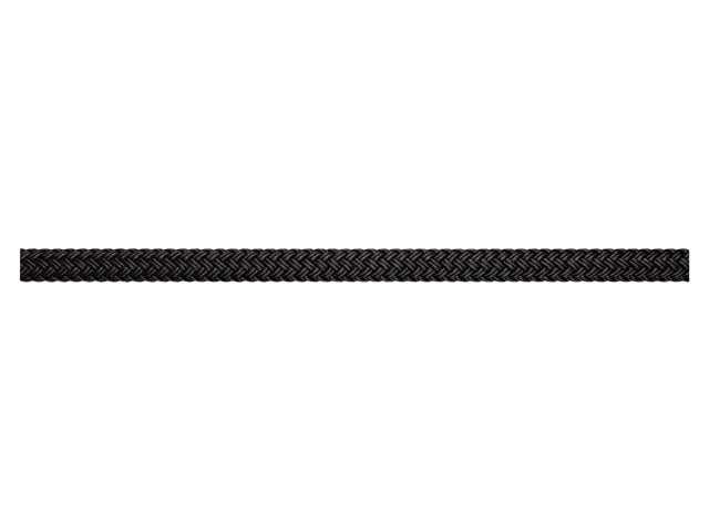 Talamex by Liros, Tiptolest Porto Sort, 100% polyester, 20-flettet, 15% stræk – Størrelse: 16mm, 100 Meter