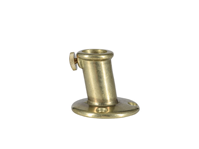 Foresti & Suardi, Poleret Messing Flagstangsholder, 1 stk – Størrelse: 25mm