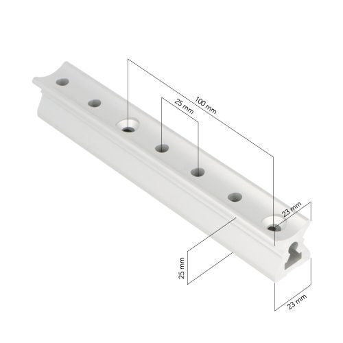 Pfeiffer, X-profil, 23 x 23 x 29 mm x 120 cm (7460201-1,2M)
