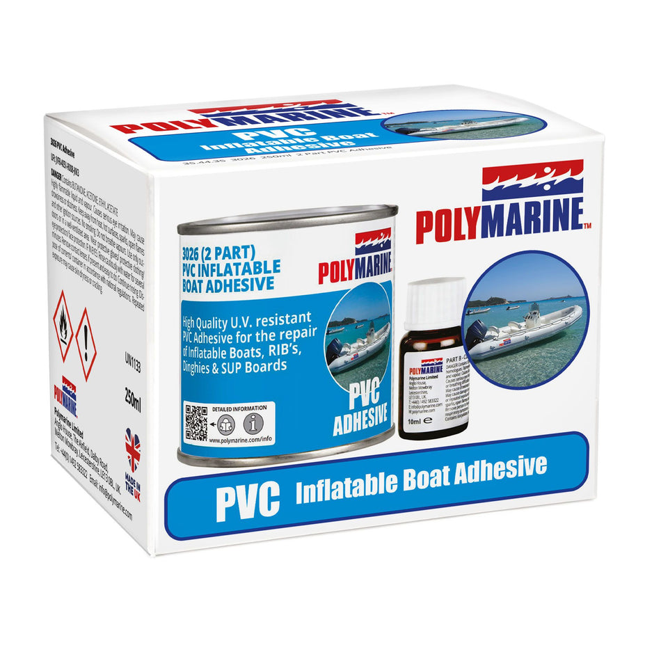 Polymarine, 2-komponentslim, PVC, 250 ml (354435)