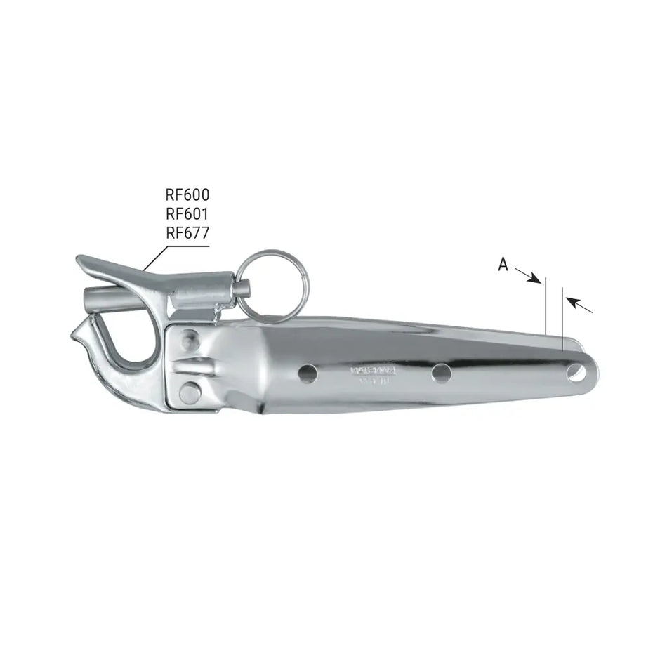 Ronstan, Spinnaker Pole End passar OD:38mm, RF601